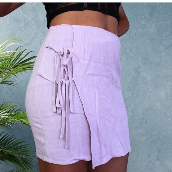 Nasty Gal Mini Skirt - Size 6 - Picture 3 of 3